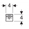 Set za Geberit za duofix basic